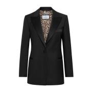 Philipp Plein Stilig Blazer med Unik Design Black, Dam