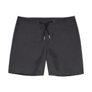 Orlebar Brown Piranha Grey Badshorts Black, Herr