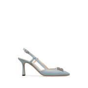 Bally Elegant Slingback Pumps Blue, Dam