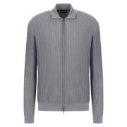 Emporio Armani Ljusgrå Sweater Kollektion Gray, Herr