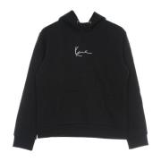 Karl Kani Svart Signature Hoodie Långärmad Sweatshirt Black, Herr