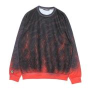 Octopus Octopus All Over Print Crewneck Sweatshirt Multicolor, Herr