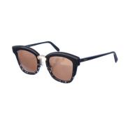 Salvatore Ferragamo Cat Eye Acetat Solglasögon Black, Dam