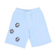 HUF Blå Fleece Tracksuit Shorts Blue, Herr