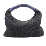 Bottega Veneta Vintage Pre-owned Laeder handvskor Blue, Dam