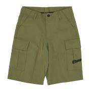 Propaganda Militärgröna Cargo Shorts Green, Herr