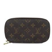 Louis Vuitton Vintage Pre-owned Canvas kuvertvskor Brown, Unisex