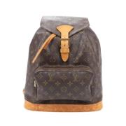 Louis Vuitton Vintage Pre-owned Laeder ryggsckar Brown, Dam