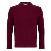 Amaránto Bordeaux Sweaters Red, Herr