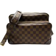 Louis Vuitton Vintage Pre-owned Canvas louis-vuitton-vskor Brown, Dam