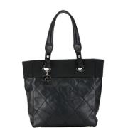 Chanel Vintage Pre-owned Plast chanel-vskor Black, Dam