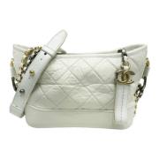 Chanel Vintage Pre-owned Laeder chanel-vskor White, Dam