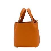 Hermès Vintage Pre-owned Laeder handvskor Orange, Dam