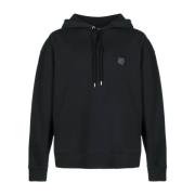 Maison Kitsuné Stiligt Sweatshirt för Trendy Look Black, Herr