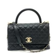 Chanel Vintage Pre-owned Laeder chanel-vskor Black, Dam