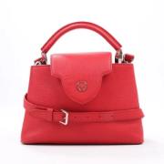 Louis Vuitton Vintage Pre-owned Laeder handvskor Red, Dam