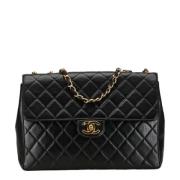 Chanel Vintage Pre-owned Laeder chanel-vskor Black, Dam