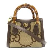 Gucci Vintage Pre-owned Laeder gucci-vskor Beige, Dam