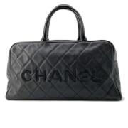 Chanel Vintage Pre-owned Laeder chanel-vskor Black, Dam