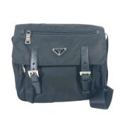 Prada Vintage Pre-owned Tyg prada-vskor Black, Dam