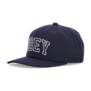 Obey Klassisk Marinblå Snapback Keps Blue, Unisex