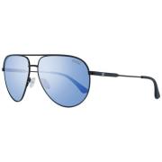 Guess Svarta Herrar Aviator Solglasögon Black, Herr