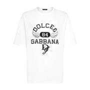 Dolce & Gabbana Vita T-shirts och Polos White, Herr