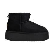 Emu Micro Flatform Damesskor Black, Dam