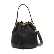 Tory Burch Svart Monogram Hinkväska Black, Dam