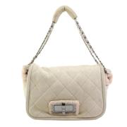 Chanel Vintage Pre-owned Paels chanel-vskor Beige, Dam