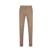 Incotex Slim Fit Corduroy Byxor Brun Brown, Herr