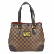 Louis Vuitton Vintage Pre-owned Tyg louis-vuitton-vskor Brown, Dam