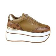 Guess Låga Sneakers Brown, Dam