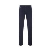 Kiton Slim-fit Blå Denim Jeans Blue, Herr