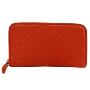 Bottega Veneta Vintage Pre-owned Laeder plnbcker Red, Dam