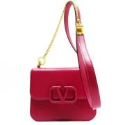 Valentino Vintage Pre-owned Laeder axelremsvskor Pink, Dam