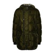 Peuterey Grön Hammond Parka Velvet Effekt Green, Herr