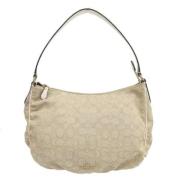 Coach Pre-owned Pre-owned Canvas handvskor Brown, Dam