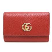 Gucci Vintage Pre-owned Laeder nyckelhllare Red, Dam