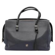 Carolina Herrera Pre-owned Pre-owned Laeder totevskor Blue, Dam