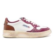 Autry Low Super Medalist Sneakers Purple, Dam