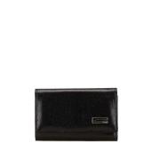 Gucci Vintage Pre-owned Laeder nyckelhllare Black, Dam