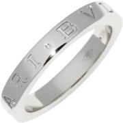 Bvlgari Vintage Pre-owned Metall ringar Gray, Dam