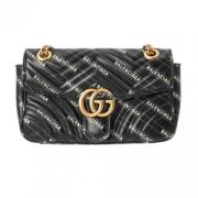 Gucci Vintage Pre-owned Laeder gucci-vskor Black, Dam