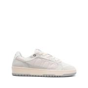 Santha Vitt Läder Sneakers White, Herr