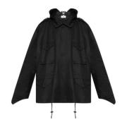 Vetements Jacka med huva Black, Herr