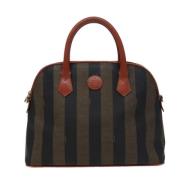 Fendi Vintage Pre-owned Canvas fendi-vskor Brown, Dam