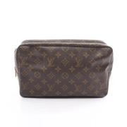 Louis Vuitton Vintage Pre-owned Laeder plnbcker Brown, Dam