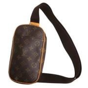 Louis Vuitton Vintage Pre-owned Canvas louis-vuitton-vskor Brown, Dam