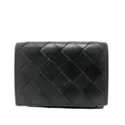 Bottega Veneta Vintage Pre-owned Laeder plnbcker Black, Dam